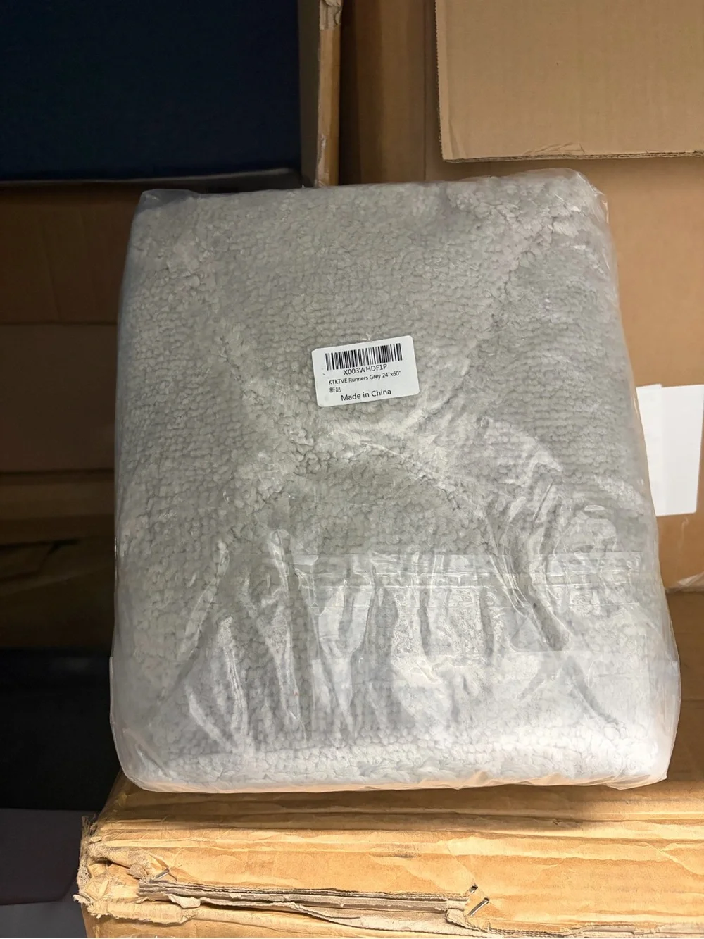 PlushLt GrayBathroom🛁Kitchen👩‍🍳Runner Rug24